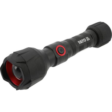 LED-es újratölthető USB-C zseblámpa 10W, IPX4, 1000lm, 7500-8500K (2000mAh/3,7V)