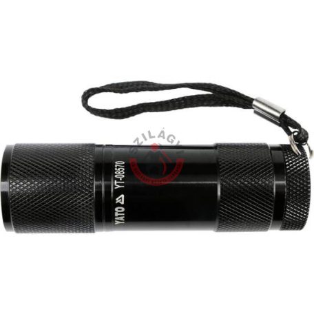 Zseblámpa 3W 9 LED 3xAAA elem