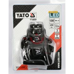 Fejlámpa 10W LED 4xAA elem