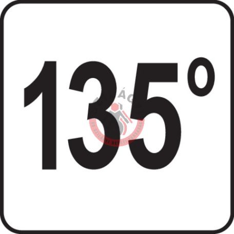 Sablon mágnes 34kg, 122x190x25mm, 45°, 90°, 135°