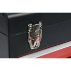 Szerszámosláda fém 4 fiókos 218x360x520mm