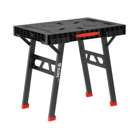 Összecsukható műanyag munkaasztal 850x610x787 mm, max 650kg