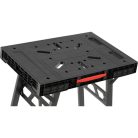 Összecsukható műanyag munkaasztal 850x610x787 mm, max 650kg