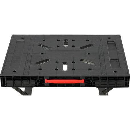 Összecsukható műanyag munkaasztal 850x610x787 mm, max 650kg