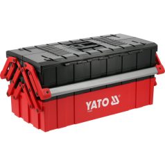 Műanyag szerszámos láda 5 tagos, 460x265x208 mm, max 30kg