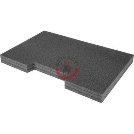 YATO Szerszámkoffer habszivacs betéttel 450 x 322 x 126 mm