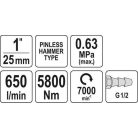 Légkulcs 1" 5800Nm