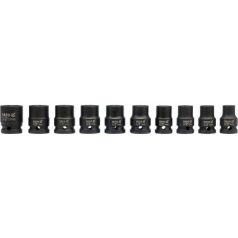 Gépi dugókulcs készlet 1/2" 10 részes