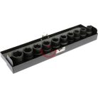 Gépi dugókulcs készlet 1/2" 10 részes