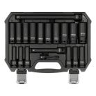 Hosszított gépi dugókulcs készlet 1/2" 19 részes 8-25 mm