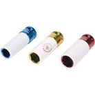 Hosszított dugókulcs készlet 1/2" 17, 19, 21mm