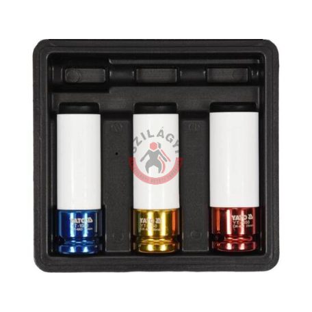 Hosszított dugókulcs készlet 1/2" 17, 19, 21mm