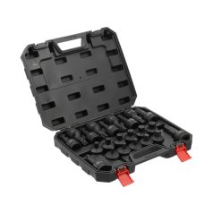   Ütvecsavarozó dugókulcs fej-készlet Torx / Imbusz 3/8" 22 részes