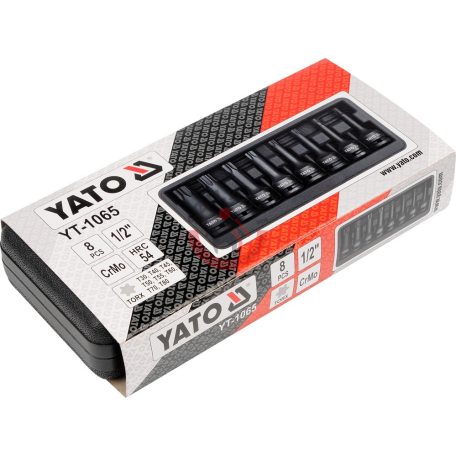 Gépi TORX kulcs készlet 1/2" 8 részes T30-80
