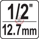 Dugókulcs 1/2" 12mm
