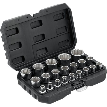 Dugókulcs készlet 1/2" 12 részes