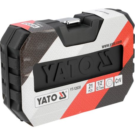 Dugókulcs készlet 1/2" 12 részes