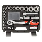 Racsnis dugókulcs készlet 24 részes 1/2"