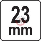 Dugókulcs 12szögű 23mm 1/2"