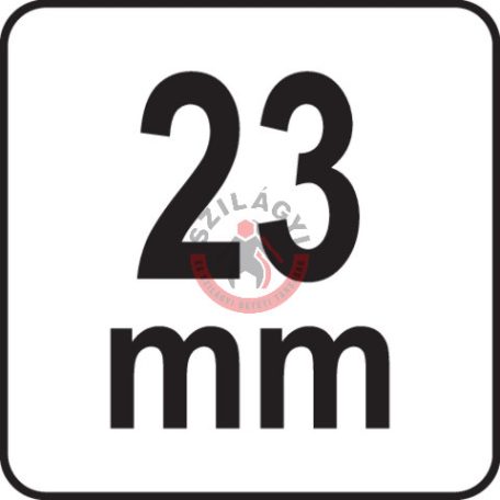 Dugókulcs 12szögű 23mm 1/2"