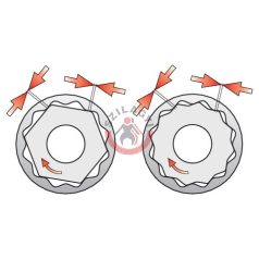 Dugókulcs hosszított 12szögű 19mm 1/2"