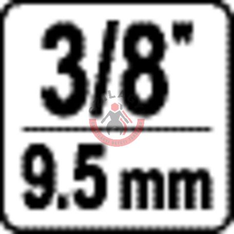 Átalakító 3/8"-ról 8mm hatlapra