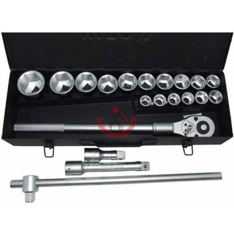 Dugókulcs készlet 3/4" 21 részes