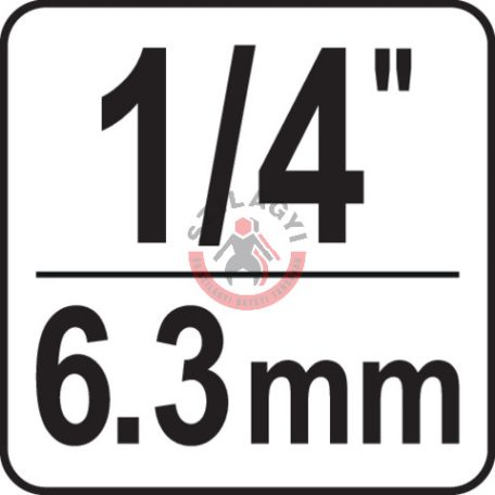 Dugókulcs 1/4" 12mm