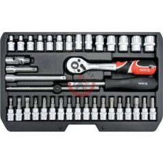 Dugókulcs készlet 1/4" 38 részes