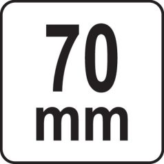 Üthető csillagkulcs 70mm