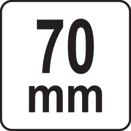Üthető csillagkulcs 70mm
