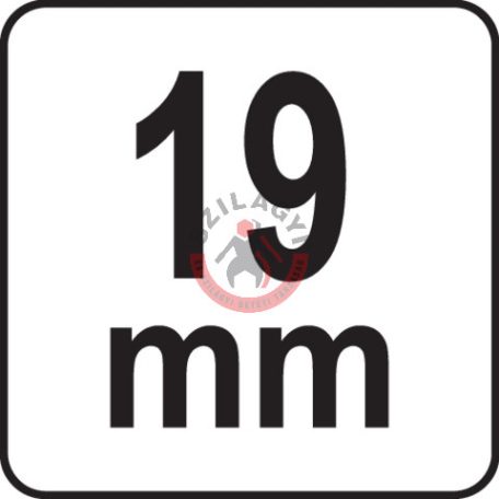 Racsnis csillag-villáskulcs irányváltós 19mm