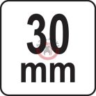 Racsnis csillag-villáskulcs irányváltós 30mm