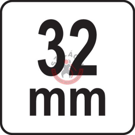 Racsnis csillag-villáskulcs irányváltós 32mm
