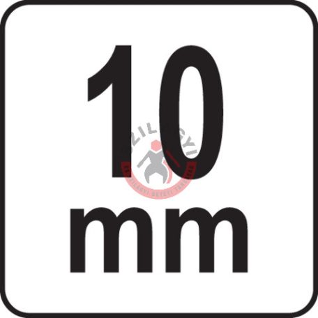 Racsnis csillag-villáskulcs csuklós 10mm