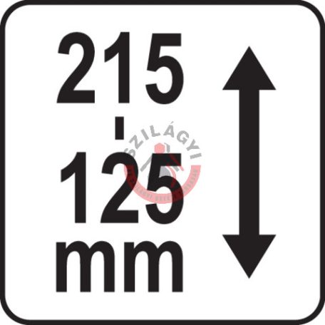 Hidraulikus emelő 10T 125-215mm