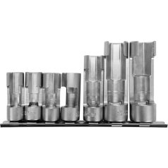   Nyitott dugókulcs készlet 7 részes 3/8", 1/2" CrV