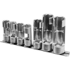   Nyitott dugókulcs készlet 7 részes 3/8", 1/2" CrV