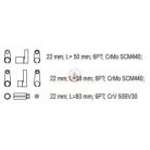 Dugókulcs készlet lambda-szondához 22mm