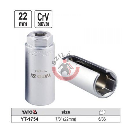 Dugókulcs lambda-szondához 22mm