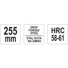 Lemezvágó olló 225 mm