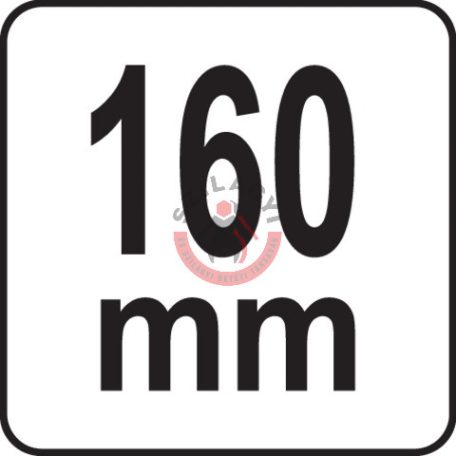 Rádiós fogó egyenes 160mm