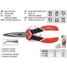 Rádiós és telefonfogó, hajlított 200mm