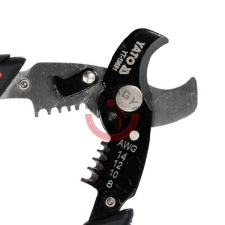 Kábelvágó és blankoló fogó 170mm