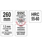 Lemezvágó olló 260mm