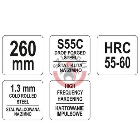 Lemezvágó olló 260mm