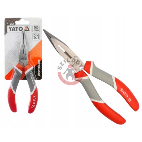 Telefon (rádiós) fogó hajlított 160mm