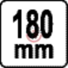Homlokcsípő fogó 180mm