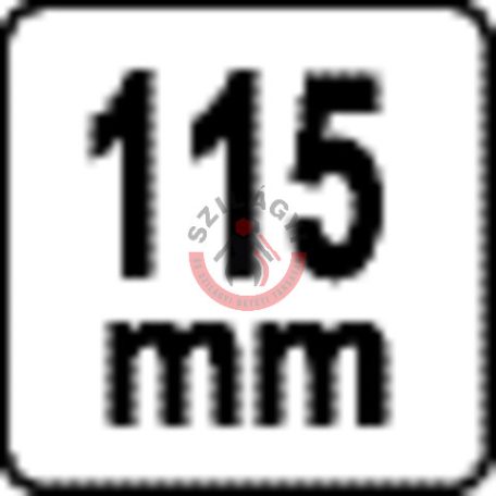 Oldalcsipő fogó 115mm