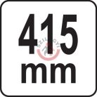 Vízpumpafogó gombos gyorsállítással 415 mm